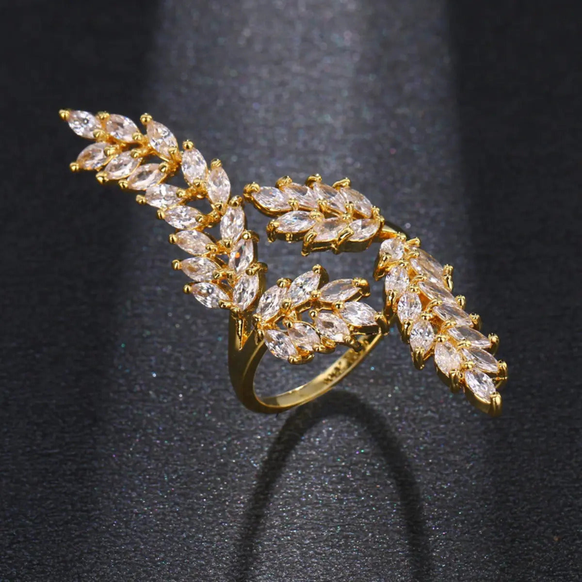 Ever Ace Classic Crystal CZ Fashion Finger Rings For Women - RG005