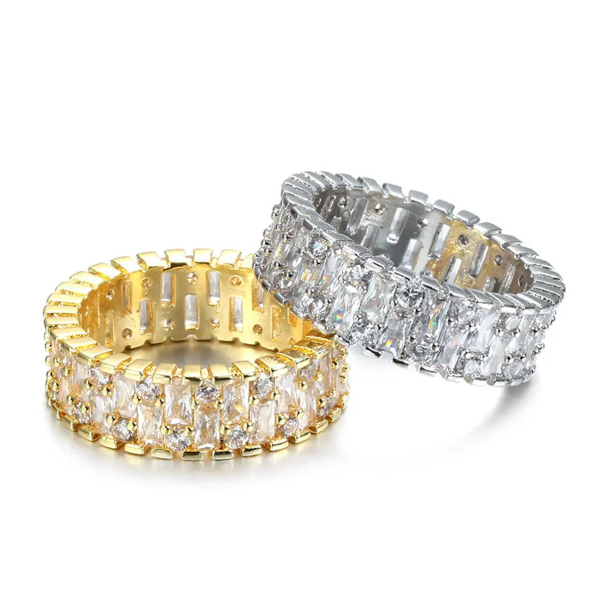 Ever Ace Classic Colorful Finger CZ Crystal Rings For Women - RG130