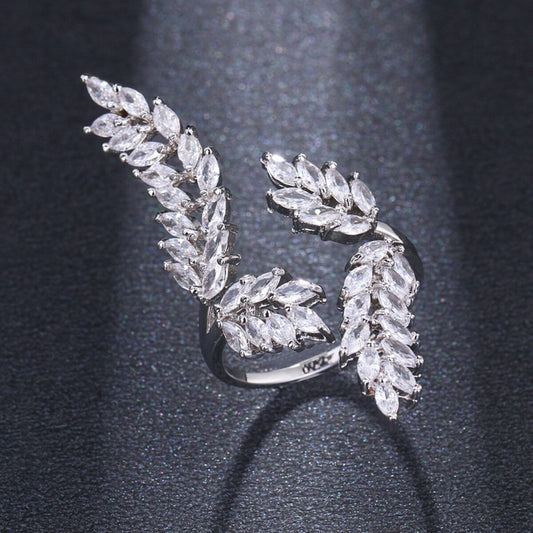 Ever Ace Classic Crystal CZ Fashion Finger Rings For Women - RG005